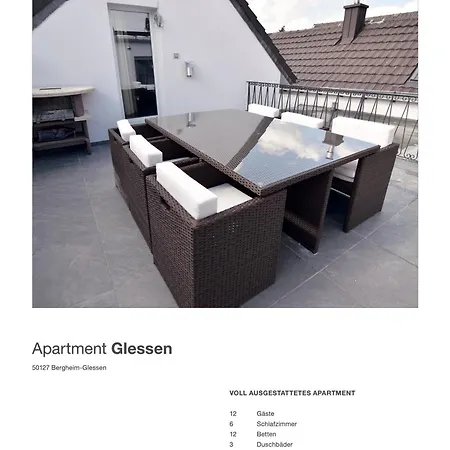 Lägenhet Im Tal 2 Haus - 2 We, 5 Sz,3 Baeder, 11 Betten - Klimaanlage Bergheim (Rhein-Erft-Kreis)