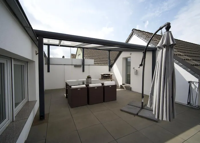 Im Tal 2 Haus - 2 We, 5 Sz,3 Baeder, 11 Betten - Klimaanlage 公寓 贝格海姆